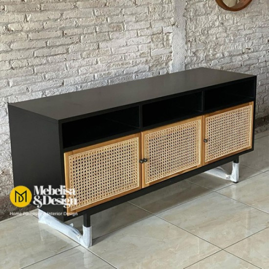 Bufet Meja TV Minimalis Modern Stevano