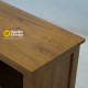 Bufet Minimalis Modern 3 Pintu Sliding Kayu Jati