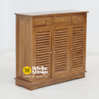 Lemari Rak Penyimpanan Sepatu Sandal Minimalis