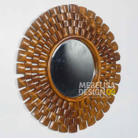 Cermin Dinding Kayu Jati Cermin Bingkai Cermin Dinding Kayu Jati Cermin Bingkai