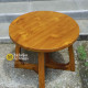 Coffee Table Meja Teras Bulat Scandinavian Jati