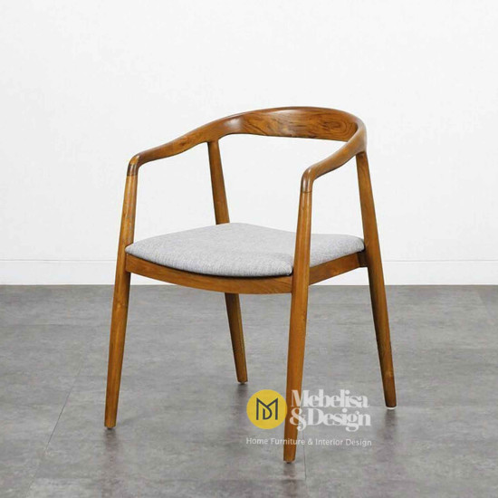 Kursi Makan Cafe Retro Dudukan Kain Jok Modern Kursi Makan Cafe Retro Dudukan Kain Jok Modern