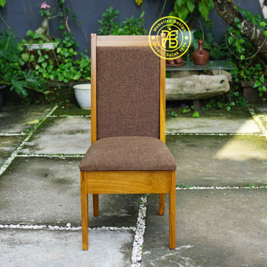 Kursi Makan Minimalis Kayu Jati Sandaran Dudukan Jok With Storage
