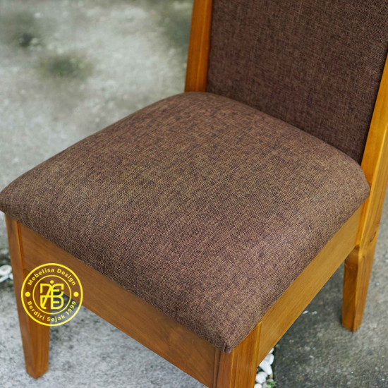 Kursi Makan Minimalis Kayu Jati Sandaran Dudukan Jok With Storage