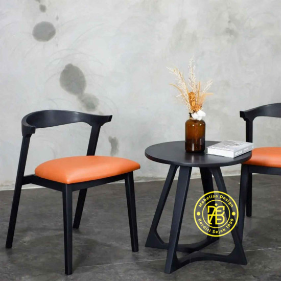  Kursi Teras Set Meja Kopi Bulat Model Scandinavian