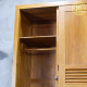 Lemari Baju 2 Pintu Geser Minimalis Full Kayu Jati Lemari Baju 2 Pintu Geser Minimalis Full Kayu Jati