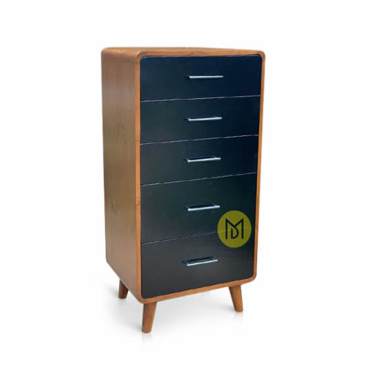 Lemari Laci Kayu Scandinavian Modern Lozi