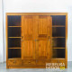 Lemari Pakaian 4 Pintu Kayu Jati Solid Minimalis