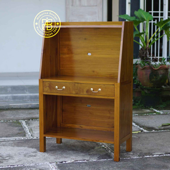 Meja Belajar Kayu Jati Minimalis Scandinavian Modern Meja Belajar Kayu Jati Minimalis Scandinavian Modern