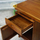Meja Kantor Retro Minimalis Kayu Jati