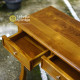 Meja Konsol Kayu Jati 2 Laci Minimalis Klasik