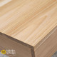 Meja Konsol Kayu Jati Industrial Kaki Besi Stainless Meja Konsol Kayu Jati Industrial Kaki Besi Stainless