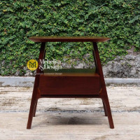 Meja Nakas Samping Sofa Minimalis Scandinaviana 1 Laci
