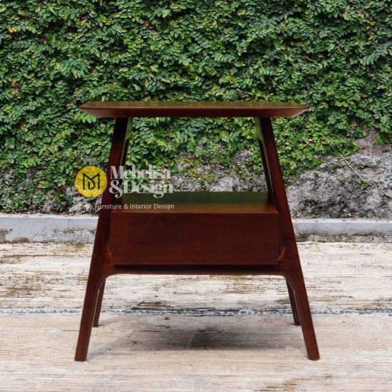 Meja Nakas Samping Sofa Minimalis Scandinaviana 1 Laci Meja Nakas Samping Sofa Minimalis Scandinaviana 1 Laci