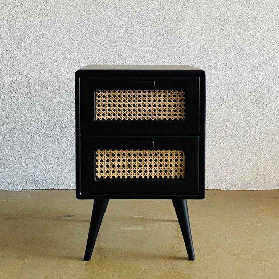 Sahid Bedside Meja Nakas Samping Ranjang Minimalis Retro