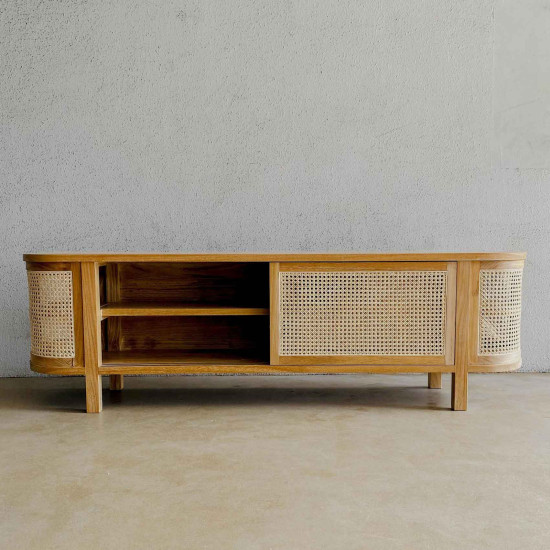 Samiri TV Cabinet Bufet Meja TV Minimalis Scandinavian