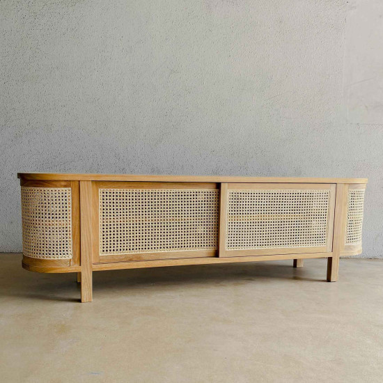 Samiri TV Cabinet Bufet Meja TV Minimalis Scandinavian