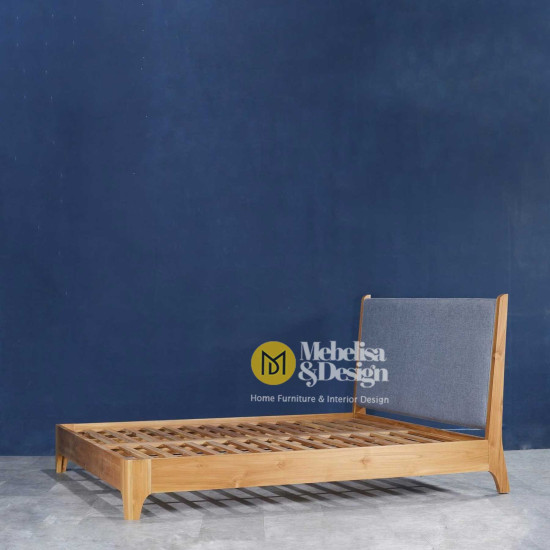 Scandinavian Bed Tempat Tidur Minimalis Jati