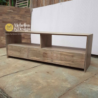 Scandinavian Vintage TV Cabinet Recycled Wood