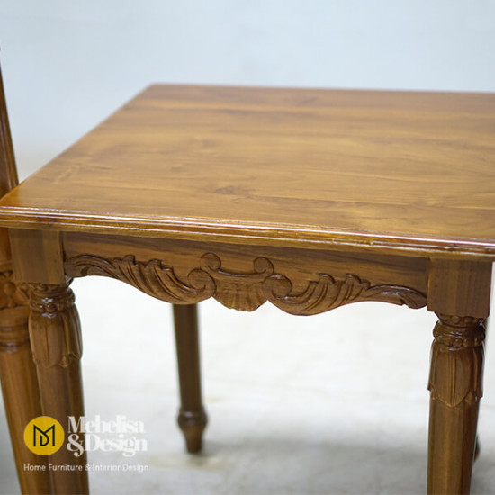 Set Kursi Meja Teras Louis Kayu Jati
