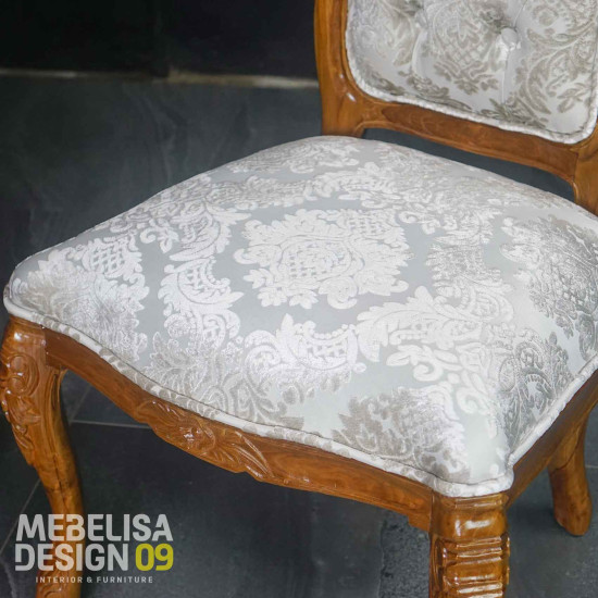 set meja makan ukiran 6 kursi ganesha meja gendong