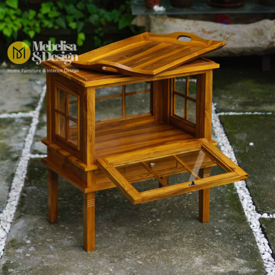 Sidetable Meja Teh Meja Kopi Minimalis Kayu Jati
