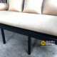 Sofa Kayu Jati Kombinasi Rotan Alami 3 Seater