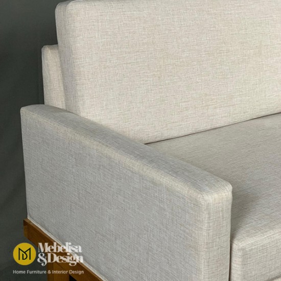 Sofa Minimalis Ruang Tamu 2 Seater Brandly