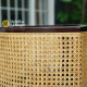 Standing Lamp Kap Lampu Minimalis Anyaman Rotan Jati